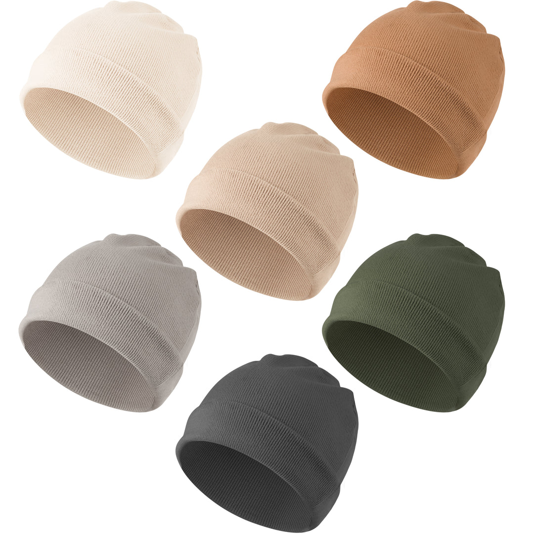 Baby Beanie Hats 6 Pack