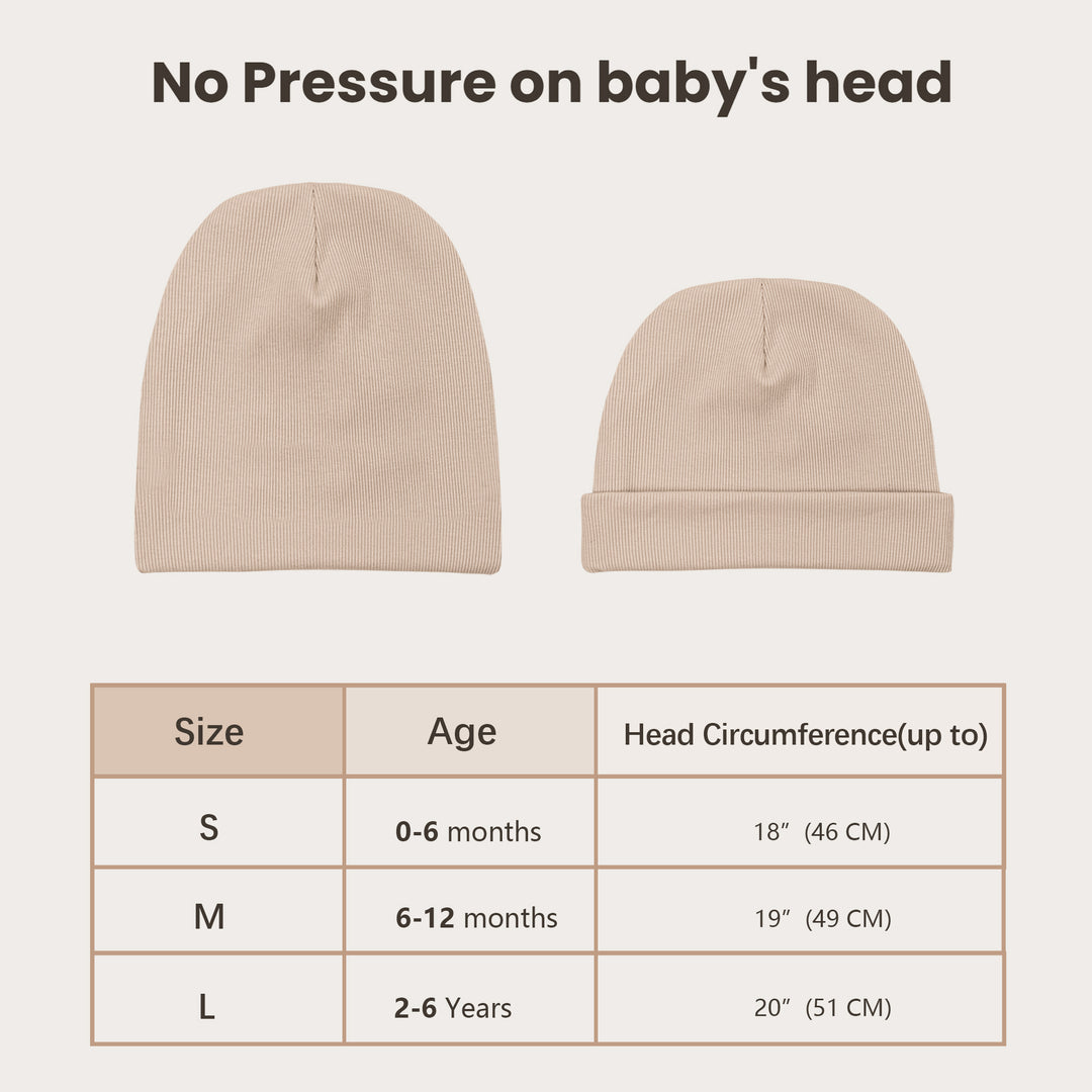 Baby Beanie Hats 6 Pack