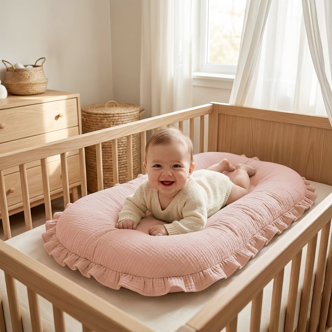 Why Every Nursery Loves the Gentle Touch of KONSSY Muslin Lounger Covers