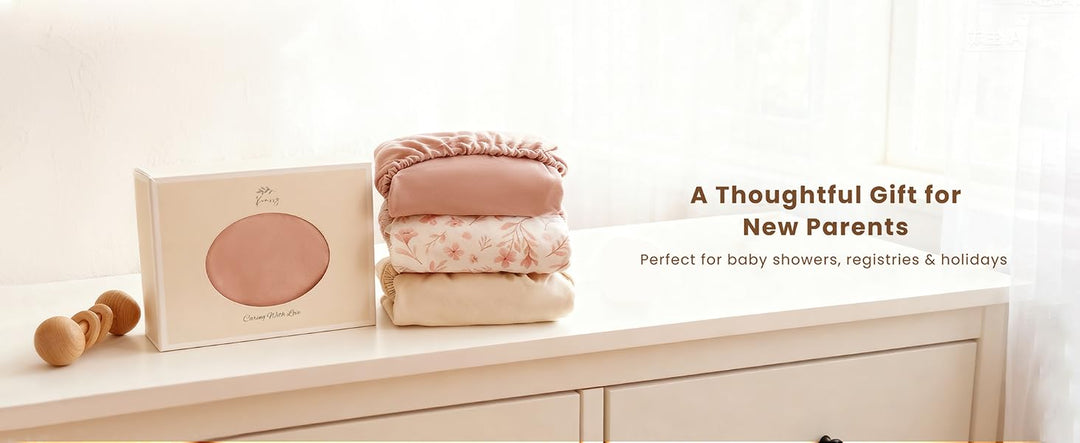 Konssy 3 Pack Stretchy Changing Pad Covers, 32"x16" Changing Table Sheets - product details 2