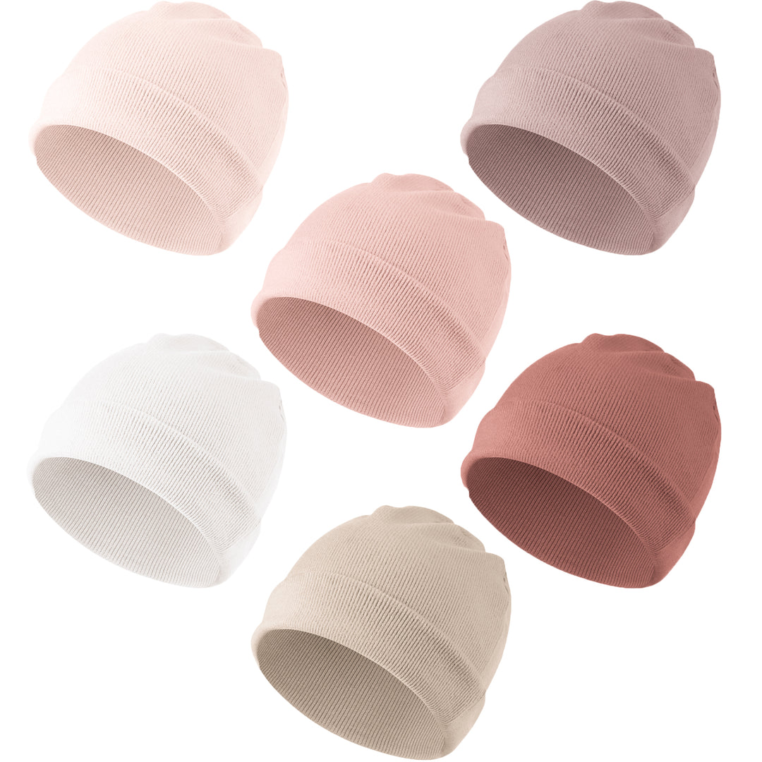 Baby Beanie Hats 6 Pack