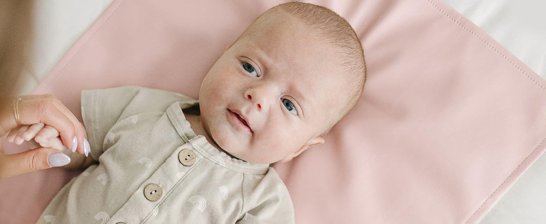 Konssy Faux Leather Waterproof Baby Changing Mat 2 Pack, Regular, 32"x20" - product details 10
