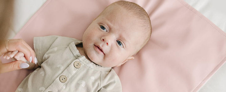 Konssy Faux Leather Waterproof Baby Changing Mat 2 Pack, Regular, 32"x20" - product details 10