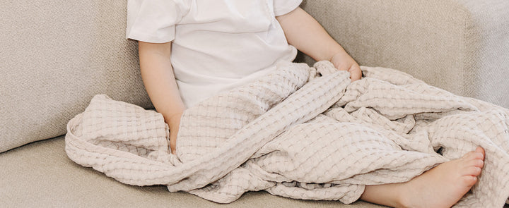 Konssy Waffle Baby Blanket for Boys & Girls, Soft Newborn Swaddle Blanket - product details 9