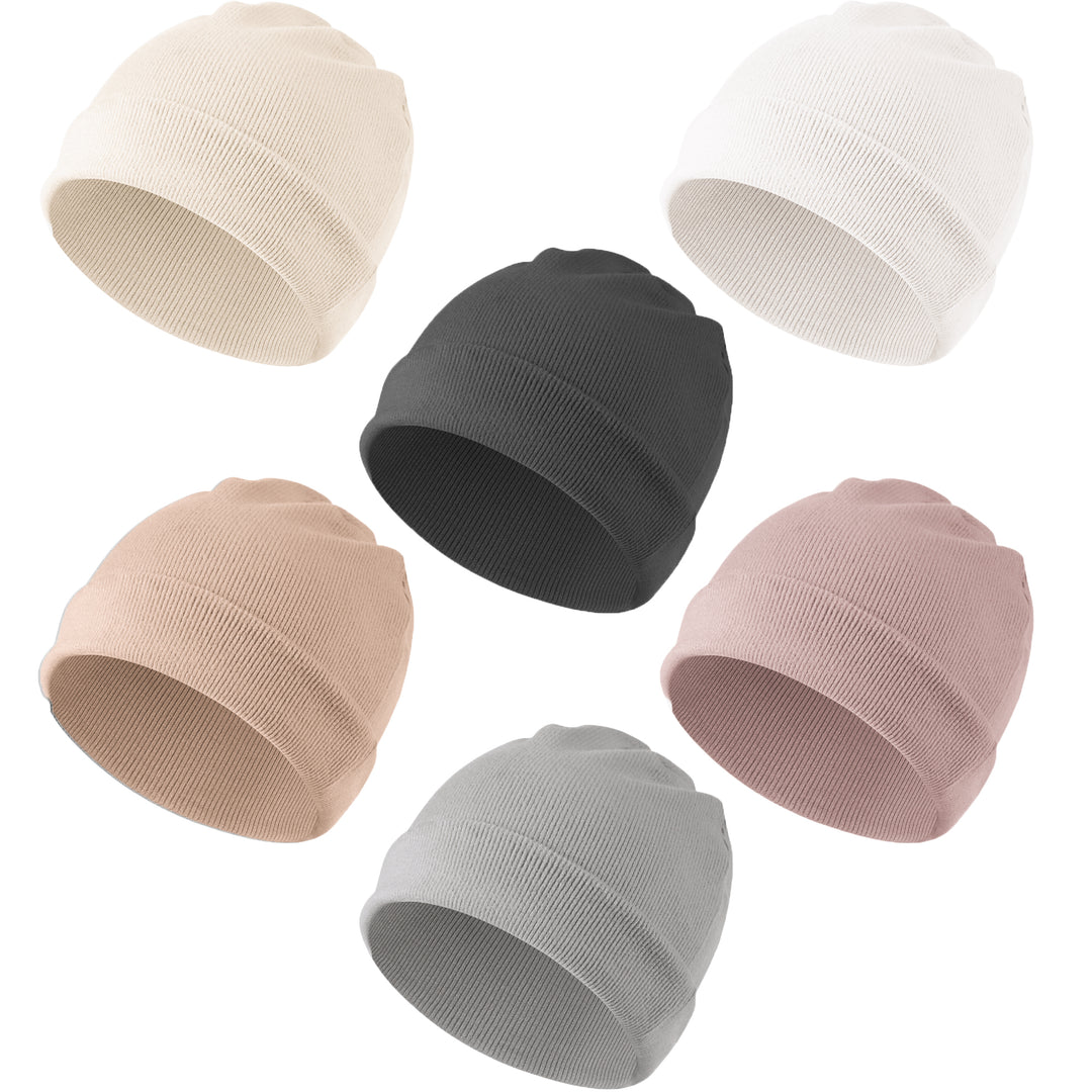 Baby Beanie Hats 6 Pack