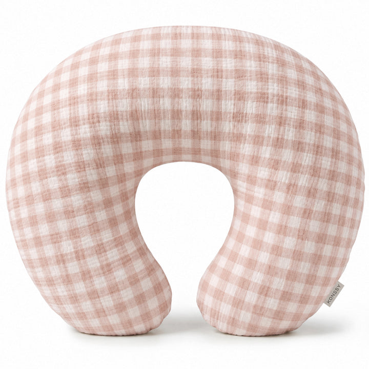 Konssy Muslin Nursing Pillow Covers, Soft Cover for Breastfeeding Pillows
