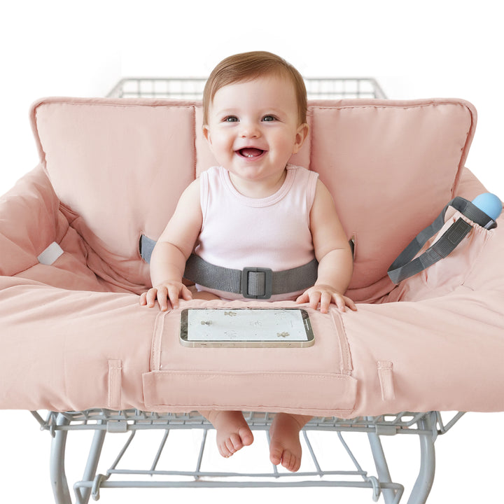 Konssy Cotton Shopping Cart Cover for Baby
