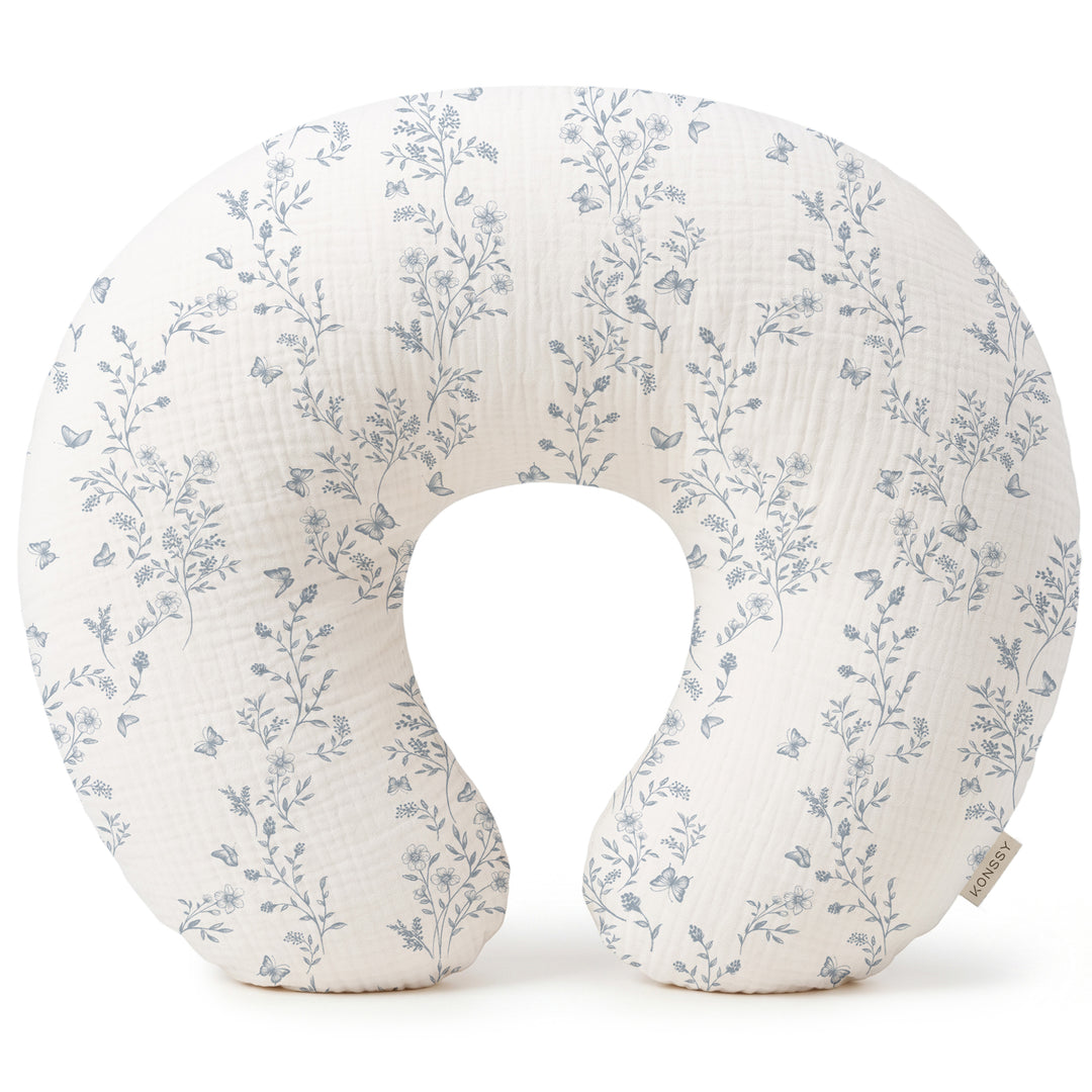 Konssy Muslin Nursing Pillow Covers, Soft Cover for Breastfeeding Pillows