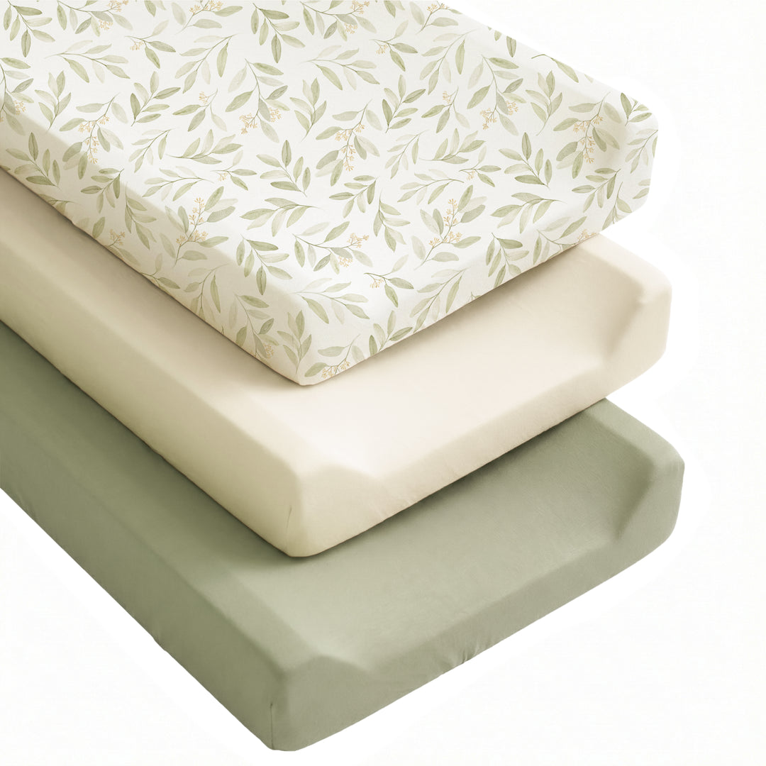 Konssy Silky Soft Changing Pad Cover 3 Pack