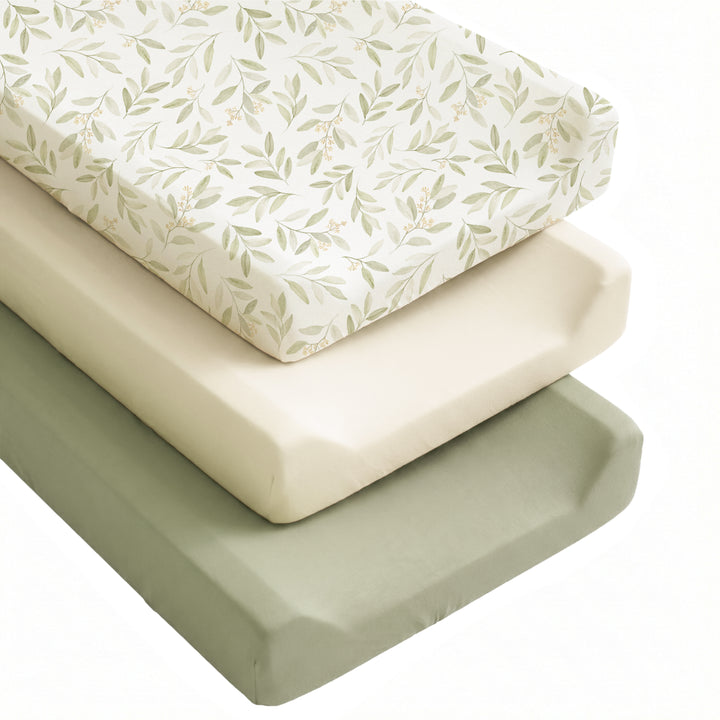 Konssy Silky Soft Changing Pad Cover 3 Pack