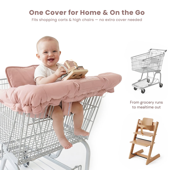 Konssy Cotton Shopping Cart Cover for Baby