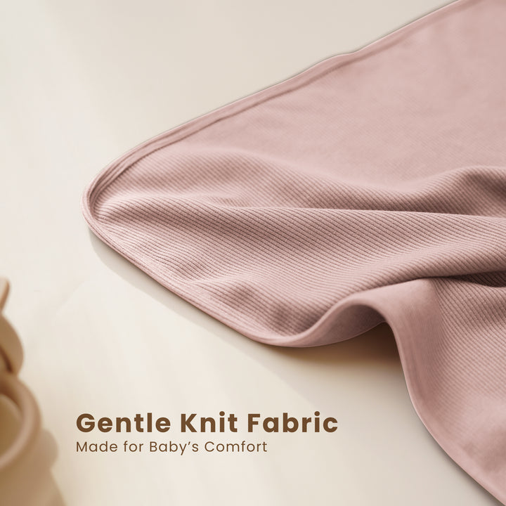 Konssy Knit Baby Blanket 2 Pack