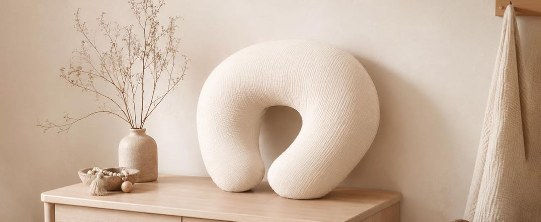 Konssy Muslin Nursing Pillow Covers, Soft Cover for Breastfeeding Pillows - product details 9