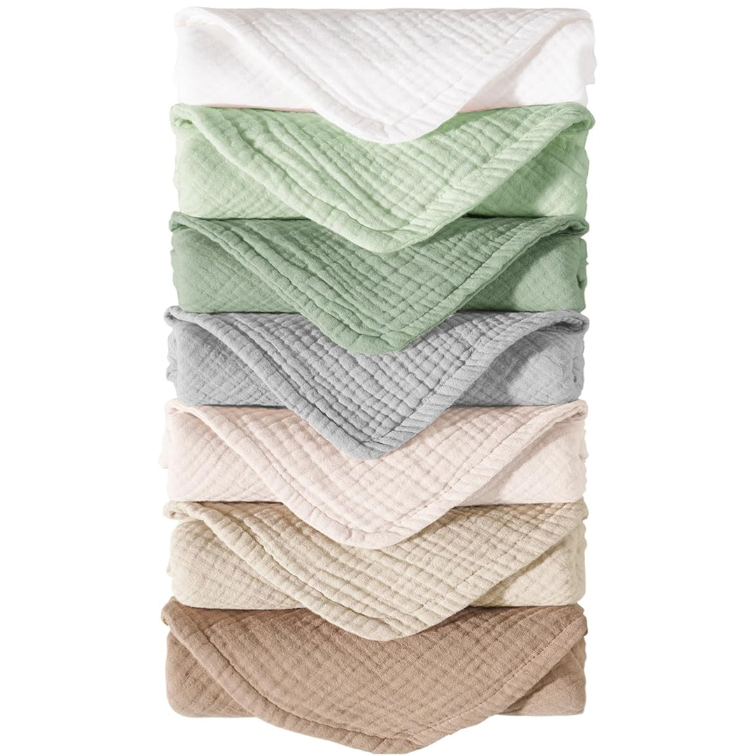 Muslin Baby Burp Cloths Sets