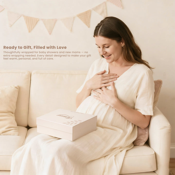 Konssy Baby Shower Gifts, Baby Girl Newborn Essentials Set, Gender Reveal Gifts