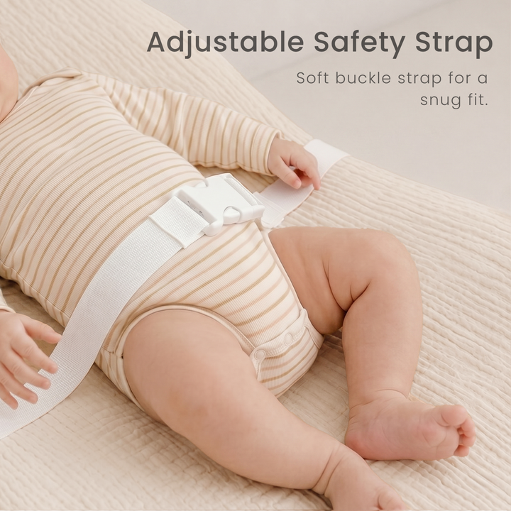 Konssy Muslin Changing Pad with Waterproof Lining Foam, Includes 2 Pack Soft & Cotton Cover, Baby Diaper Changing Pad for Dresser or Table, 32x18 inches