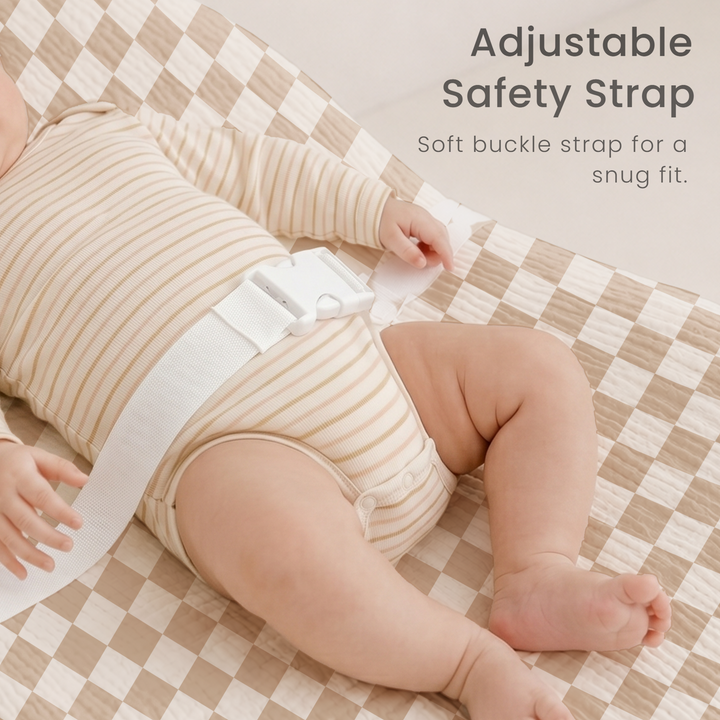 Konssy Muslin Changing Pad with Waterproof Lining Foam, Includes 2 Pack Soft & Cotton Cover, Baby Diaper Changing Pad for Dresser or Table, 32x18 inches