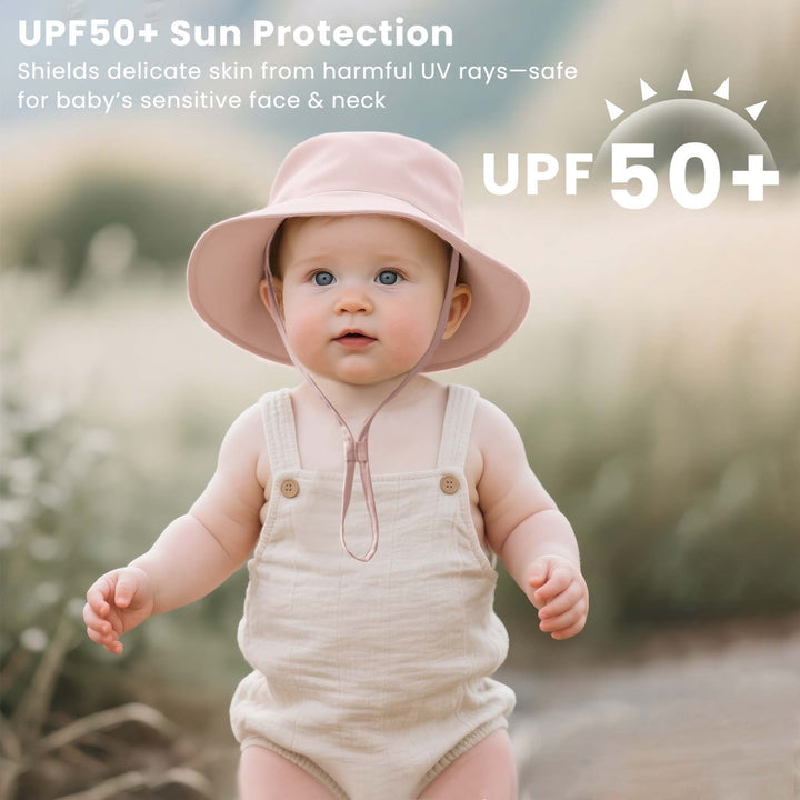 Konssy Baby Sun Hat 2 Pack,