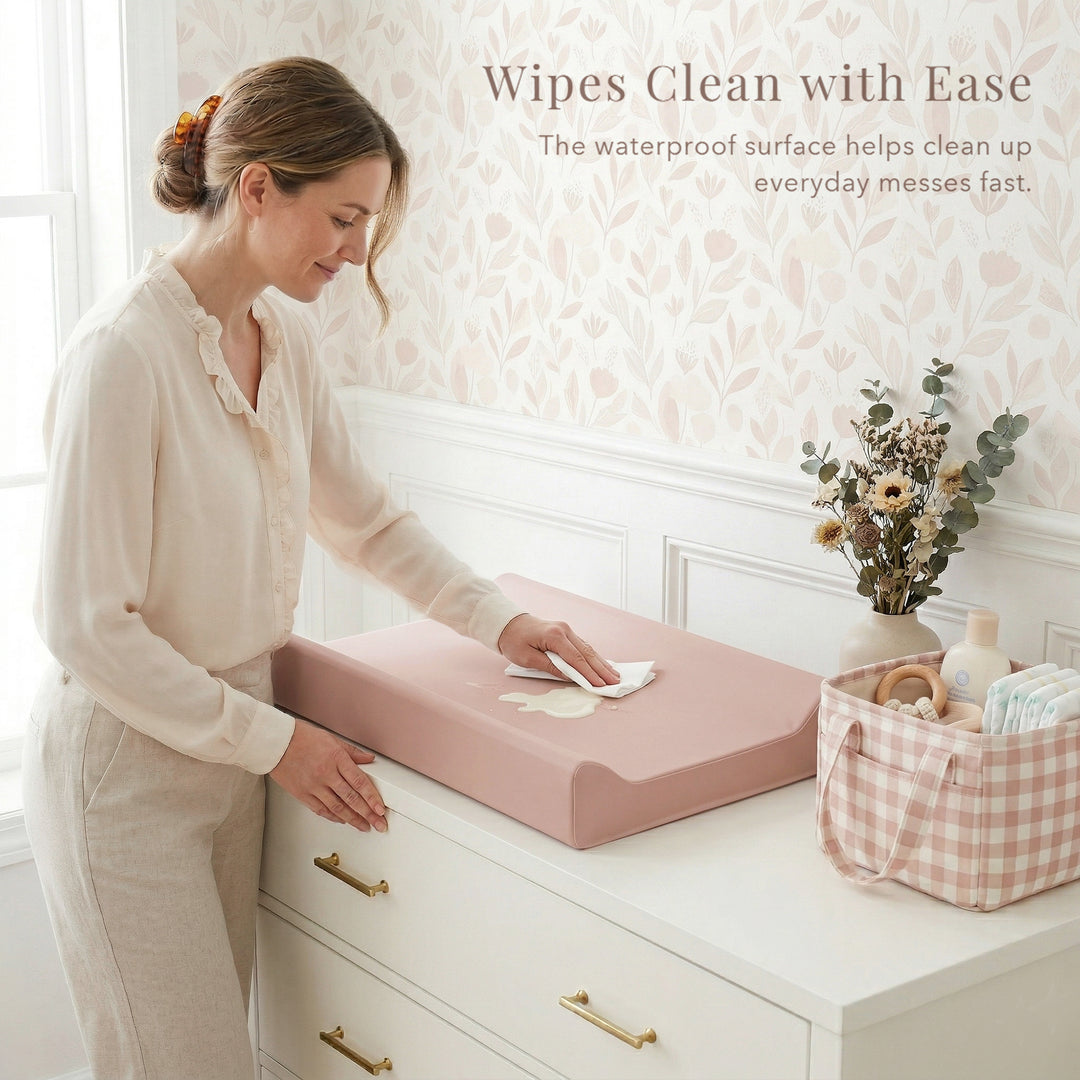 Konssy Waterproof Changing Pad Covers 2 Pack