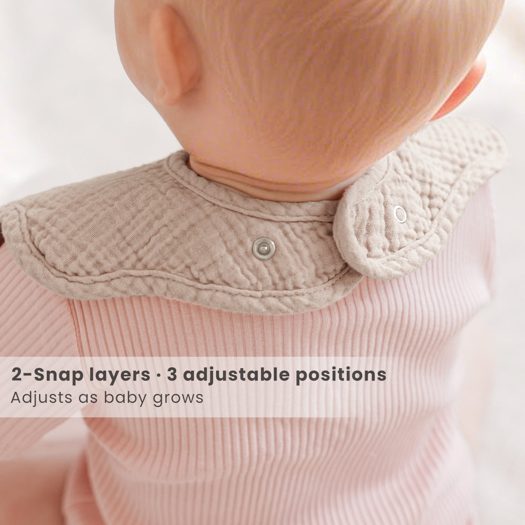 Konssy Muslin Baby Bibs 8 Pack