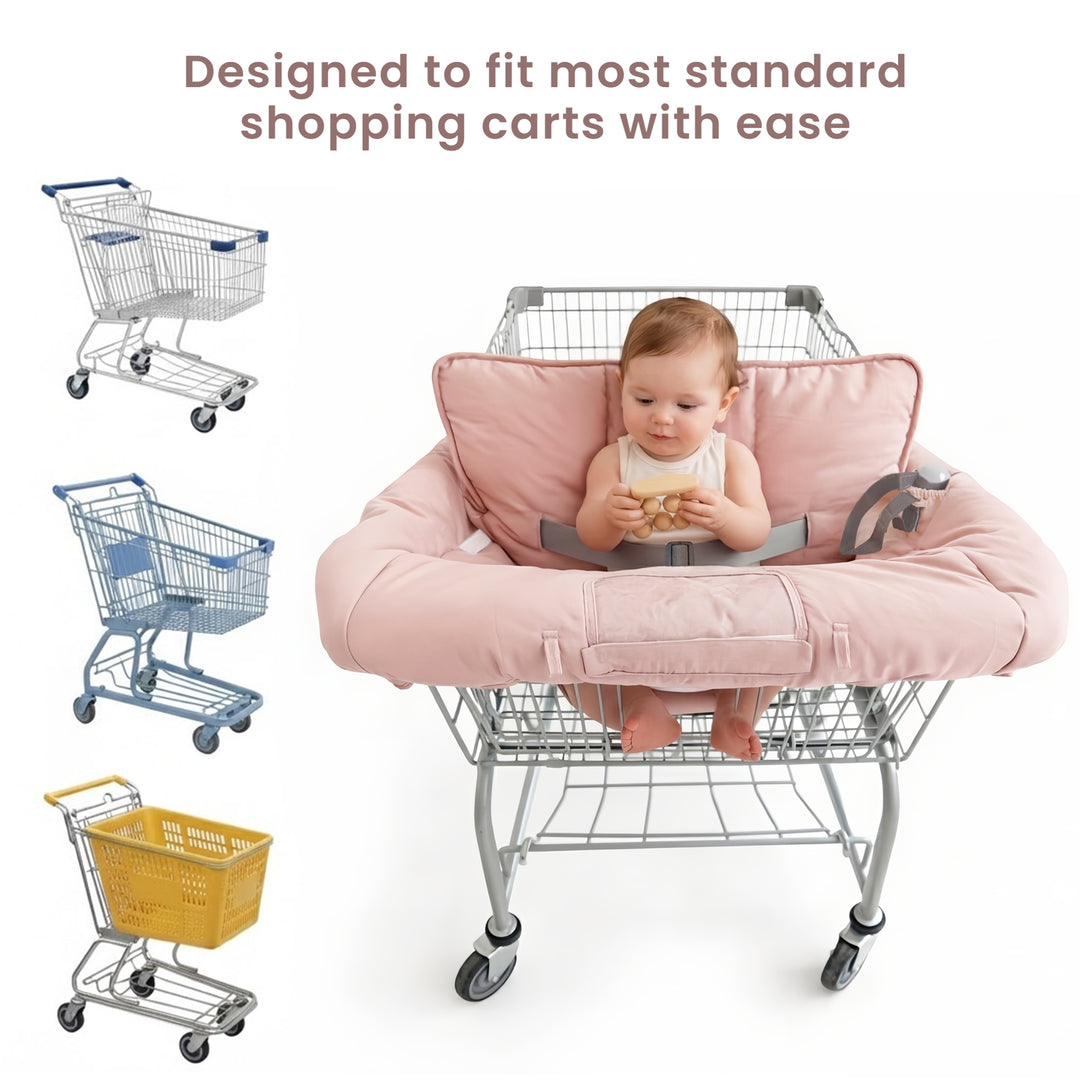 Konssy Cotton Shopping Cart Cover for Baby