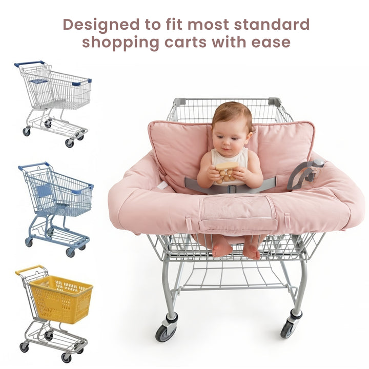Konssy Cotton Shopping Cart Cover for Baby