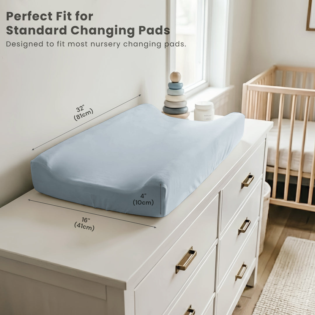 Konssy Silky Soft Changing Pad Cover 3 Pack