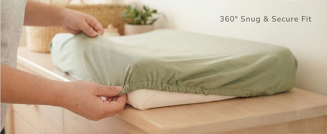 Konssy 3 Pack Stretchy Changing Pad Covers, 32"x16" Changing Table Sheets - product details 7