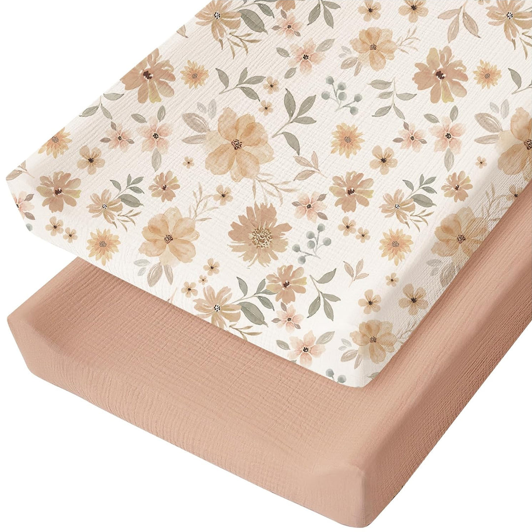 Muslin Changing Pad Cover 2 Pack
