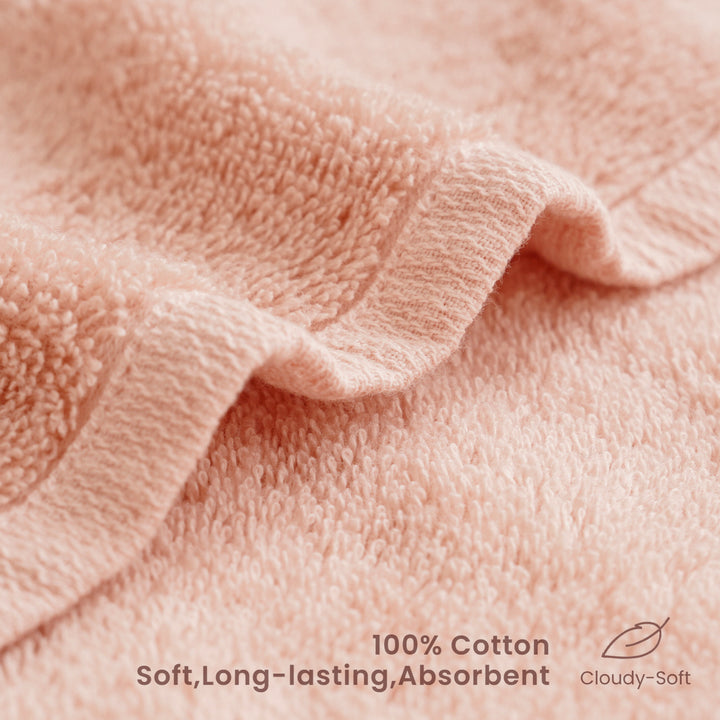 Konssy 100% Cotton Terry Face Wash Cloths