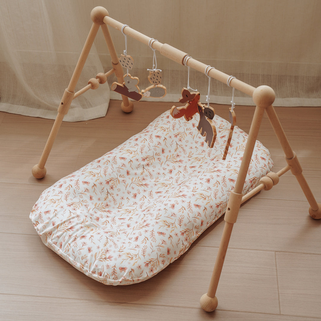 Konssy 2 Pack Baby Lounger Cover, Stretchy and Soft Newborn Lounger Cover