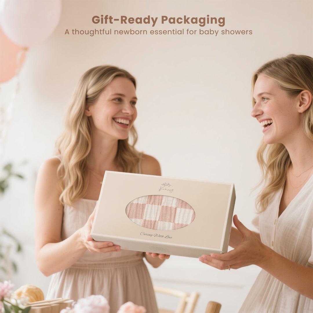 Konssy Baby Blankets for Girls Boys, Crib Blanket for Baby Infant Toddler, Super Soft and Lightweight Nursery Blankets