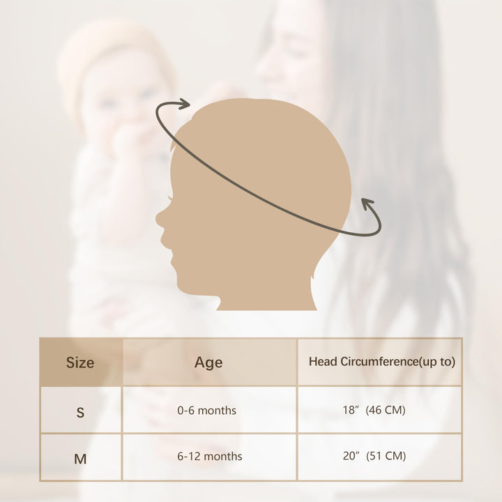 Konssy 2-Pack Muslin Baby Girl Sun Hats with Wide Brim, UPF 50+, 0-6& 6-12M - Fog Green-Cream - image 7
