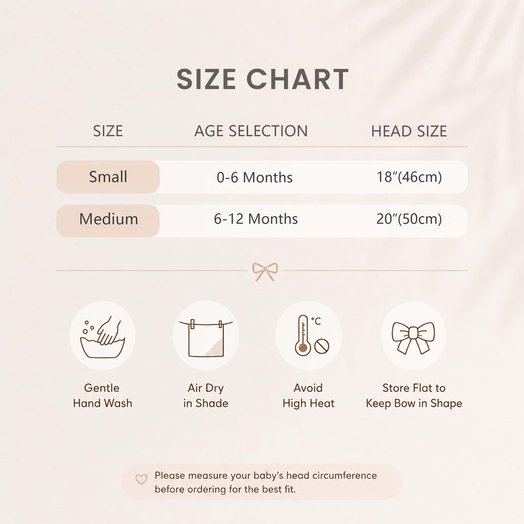 Konssy 2-Pack Muslin Baby Sun Hats for Girls with Bows, UPF 50+ - Soft Blooms Taupe - image 7
