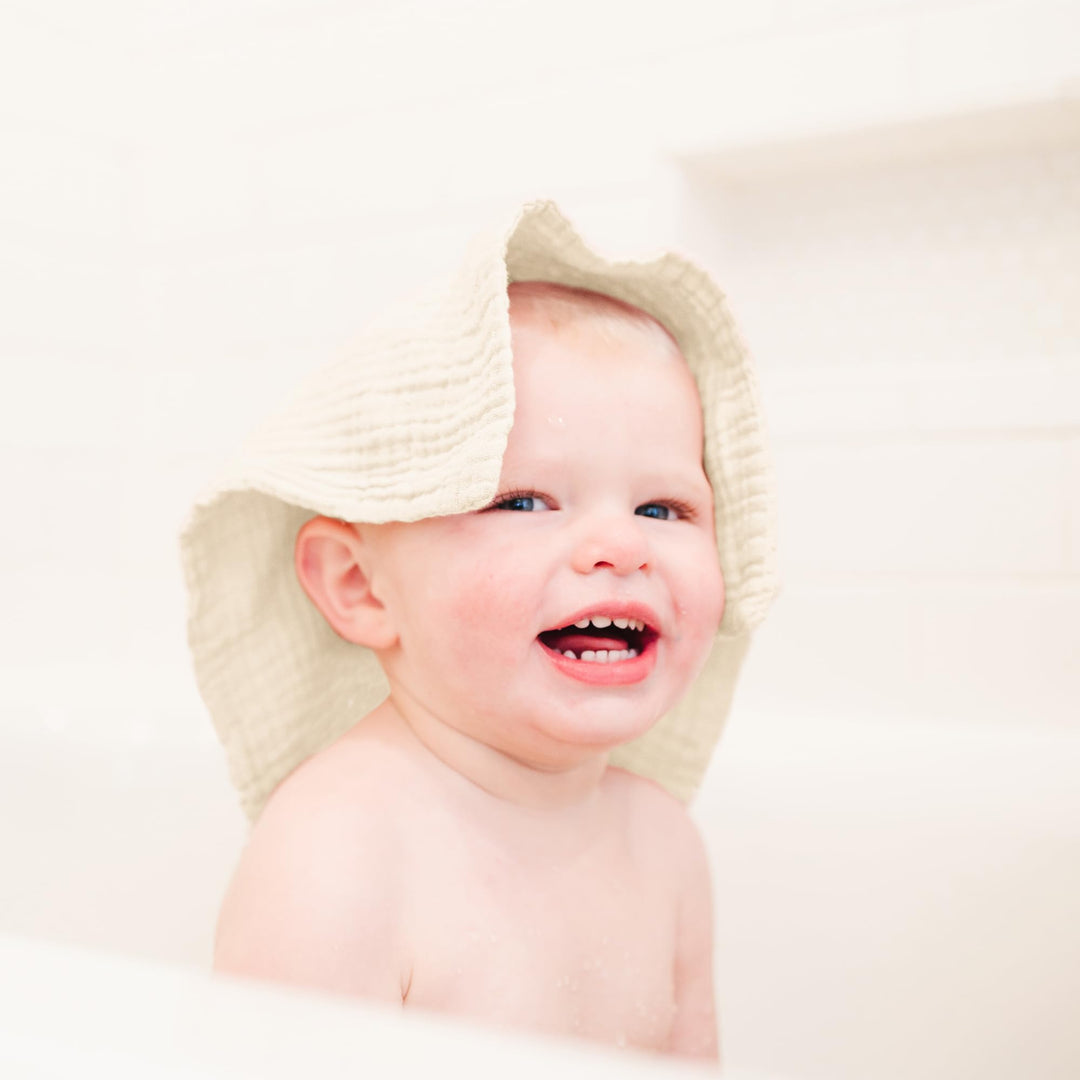 Konssy 6 Pack Muslin Baby Washcloths, 100% Cotton Wash Cloth Set - Pistachio Color - image 3