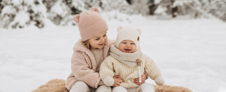 Konssy 4 Pack Baby Beanie with Bear Ear Warm Winter Hat for Newborn Infant - product details 8