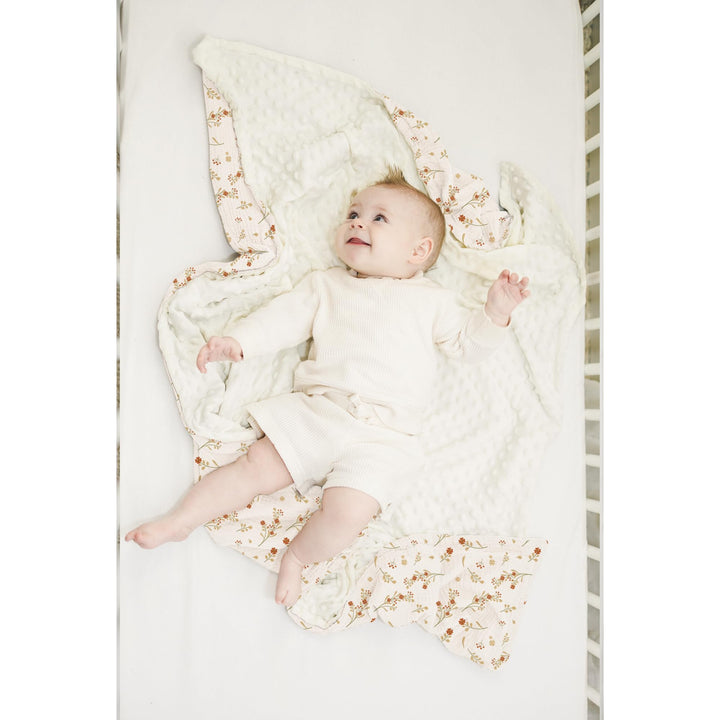 Konssy Soft Muslin Baby Blanket for Unisex Boys & Girls, 30 x 40 Inch - Posy - image 4