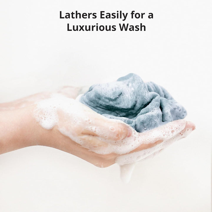Konssy 7 Pack Face Cloths, 100% Muslin Cotton Wash Cloth for Washing Face - Fog Blue - image 5