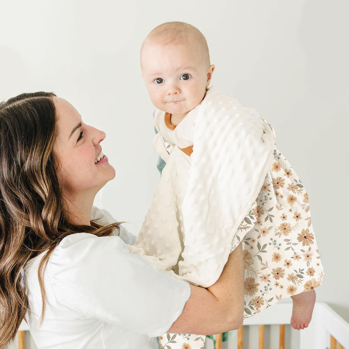 Konssy Soft Muslin Baby Blanket for Unisex Boys & Girls, 30 x 40 Inch - Doudou-Tan-Baihuahui-New - image 4