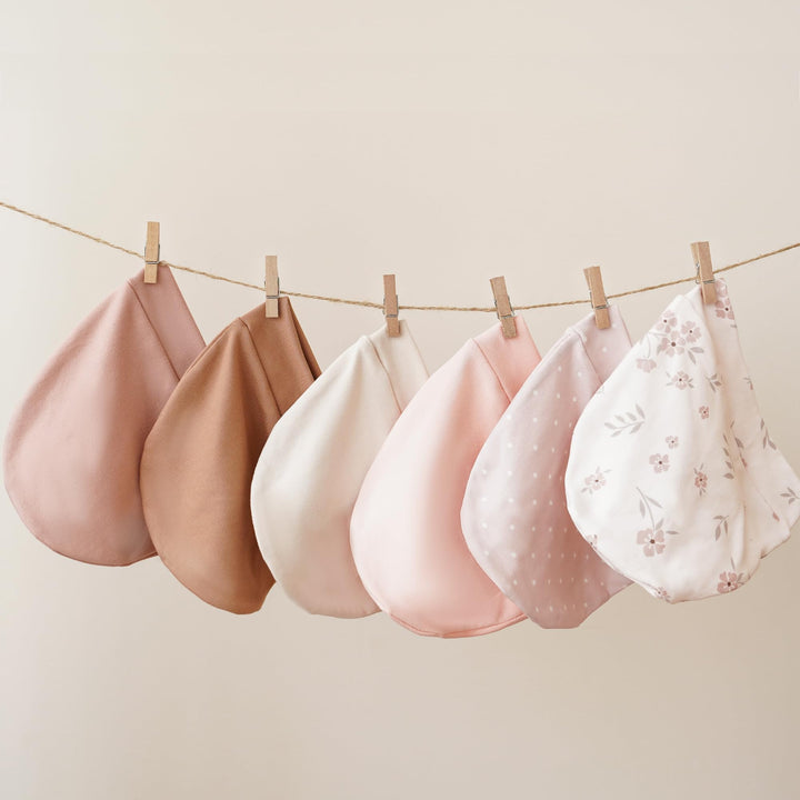 Konssy 6 Pack Baby Newborn Hats, Soft Beanie Hat for Infant Boys Girls 0-6M - Floral - image 4