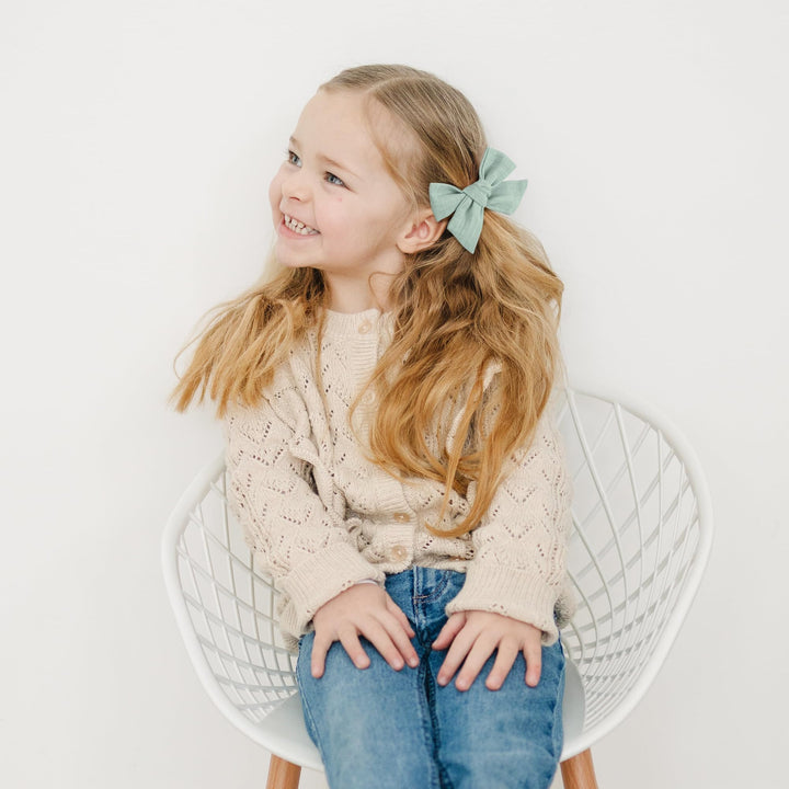 Prohouse 40 Pcs Toddler Hair Bows for Girls, Alligator Clip Bows Set - Vibrant - image 3