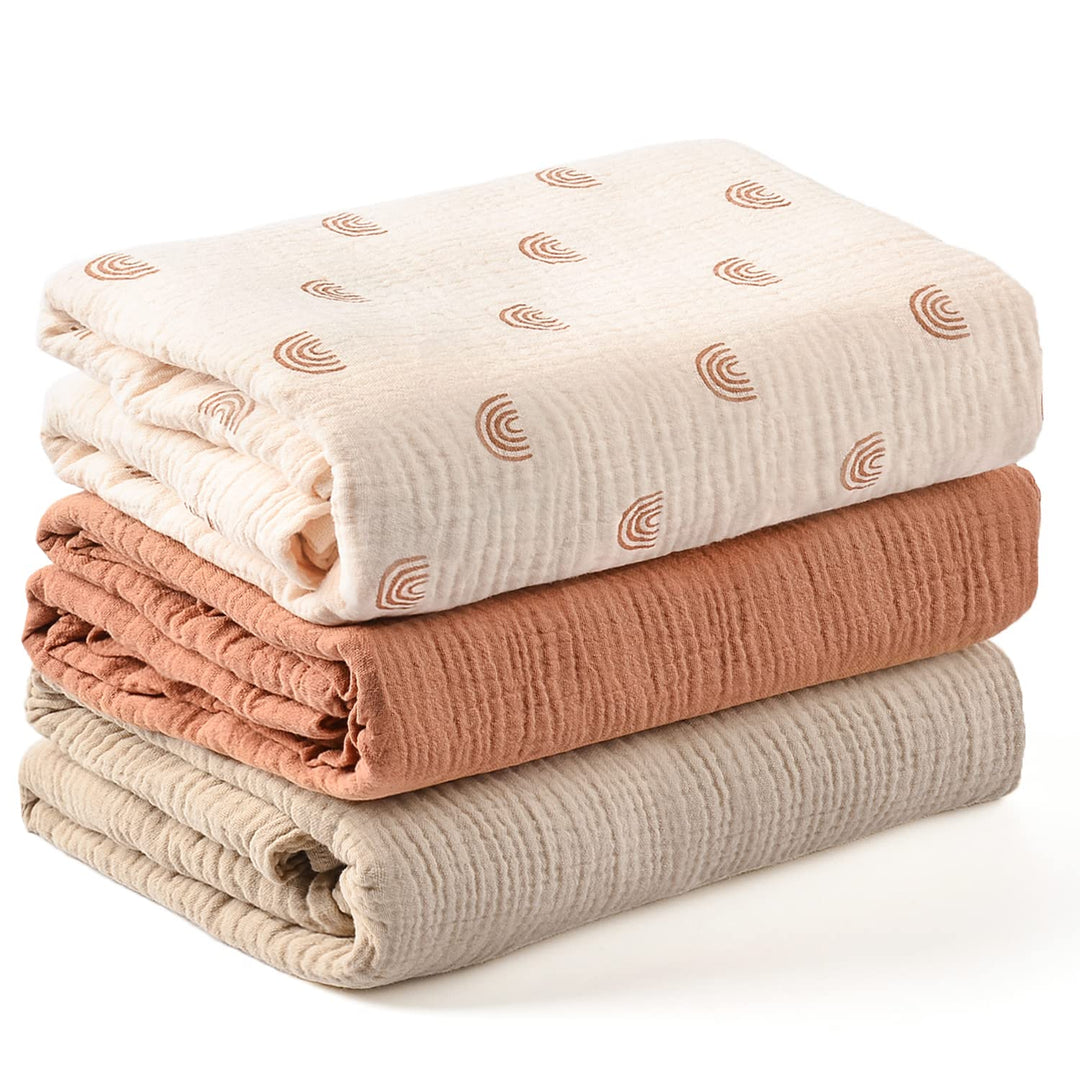 Baby Swaddle Blankets 3 Pack