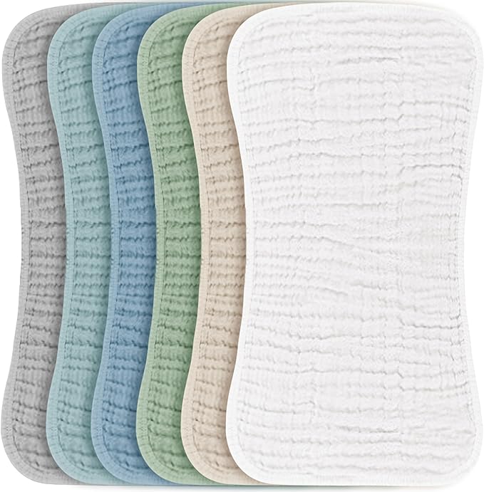 Muslin Baby Burp Cloths Sets Pack