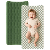 Sage Green,Baby Green Plaid