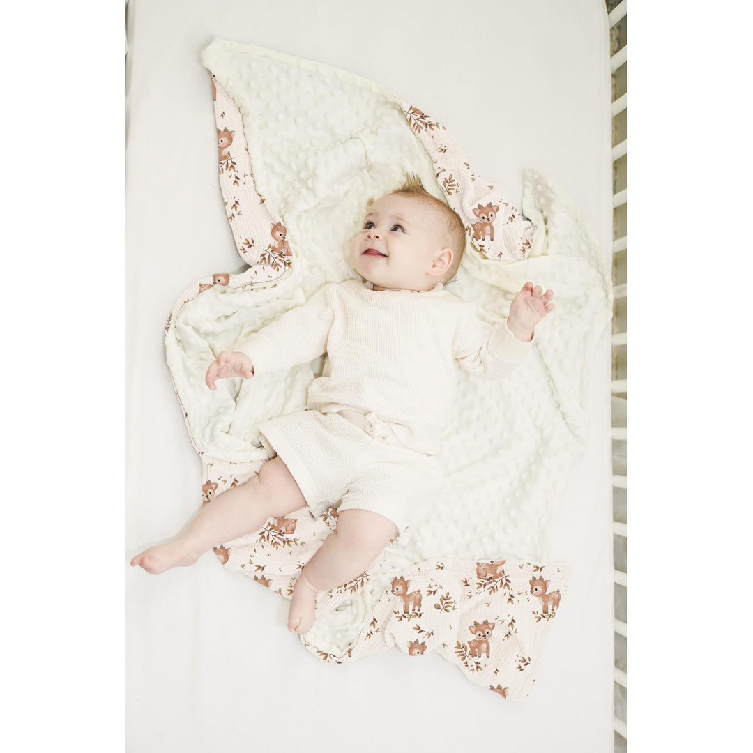 Konssy Soft Muslin Baby Blanket for Unisex Boys & Girls, 30 x 40 Inch - DoudouTan-Senxilu-New - image 4