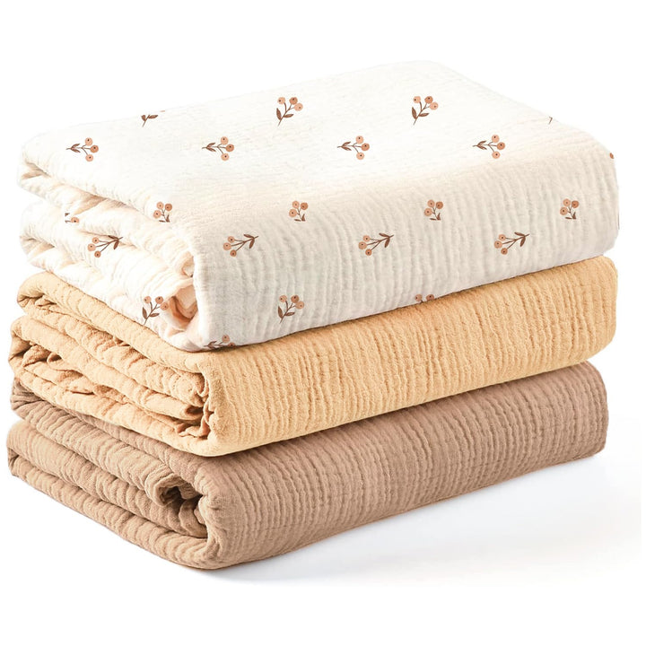 Baby Swaddle Blankets 3 Pack