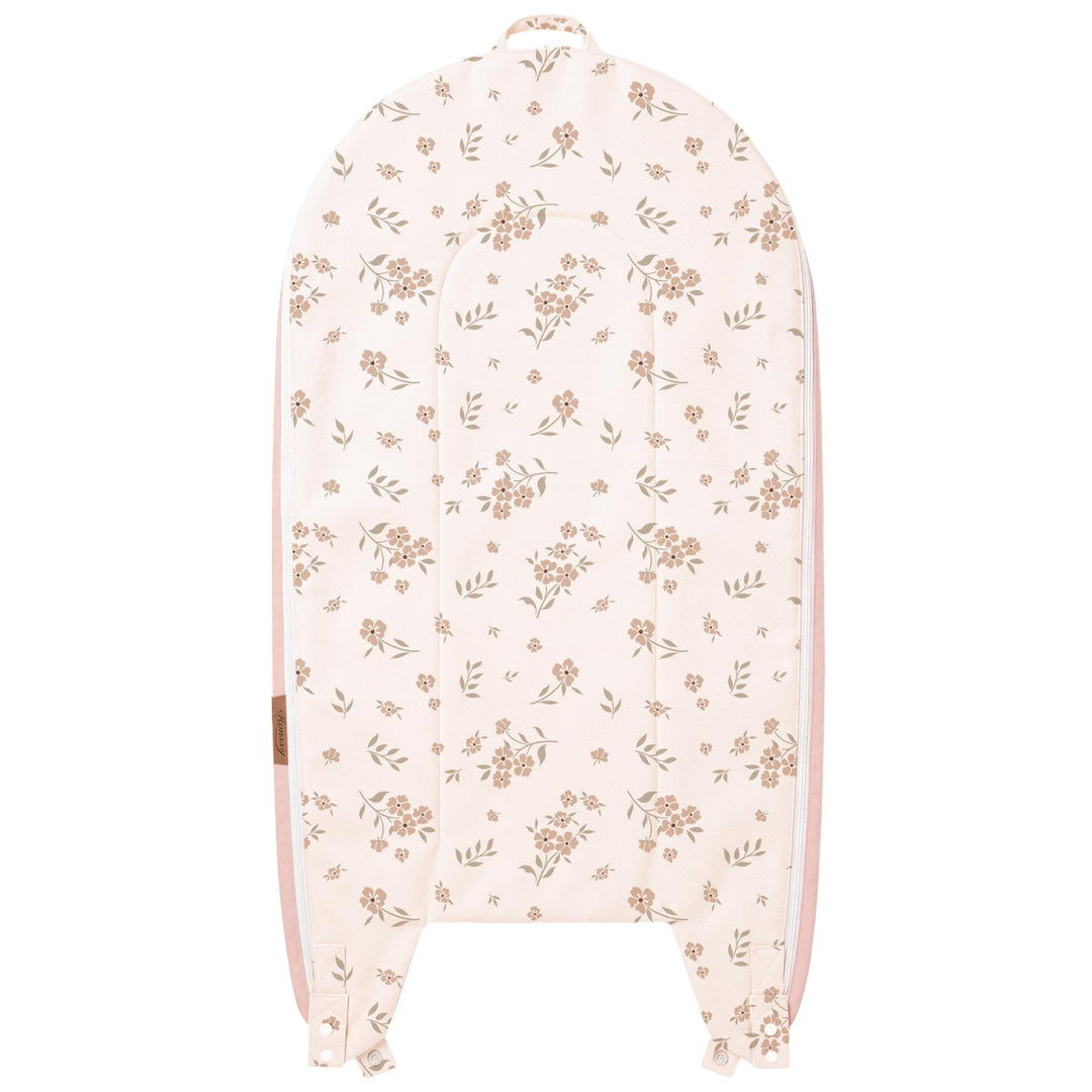 Konssy 100% Cotton Baby Lounger Cover Fits DockATot Deluxe+, Cover Only - Blossom - image 1