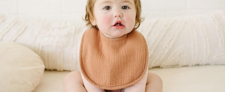 Konssy 6-Pack Muslin Cotton Baby Bibs for Drooling and Teething - product details 10
