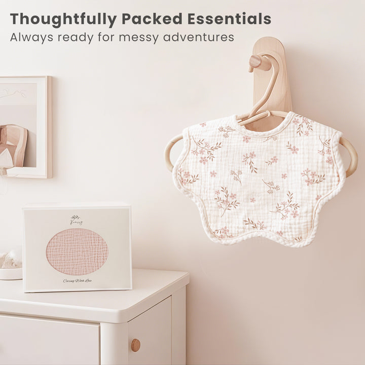 Konssy Muslin Baby Bibs 8 Pack