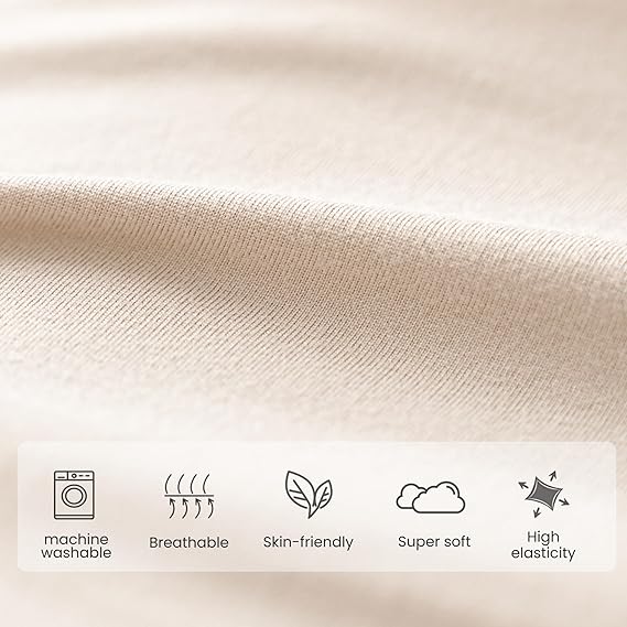 Konssy 6-Pack Baby Beanie Hats for Newborns, Soft Infant Caps for Boys & Girls